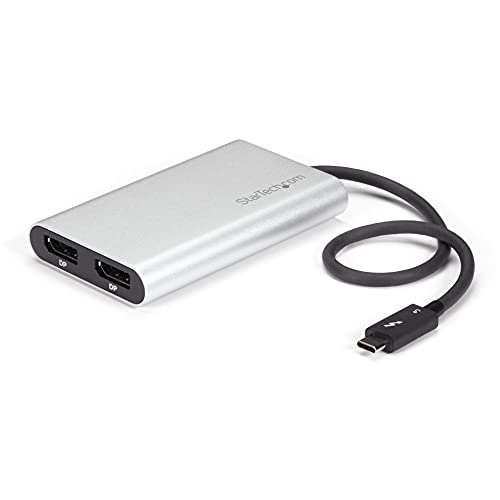 startech-com-adaptateur-thunderbolt-3-vers-double-displayport-4k-60hz-5k-tb32dp2 image 8