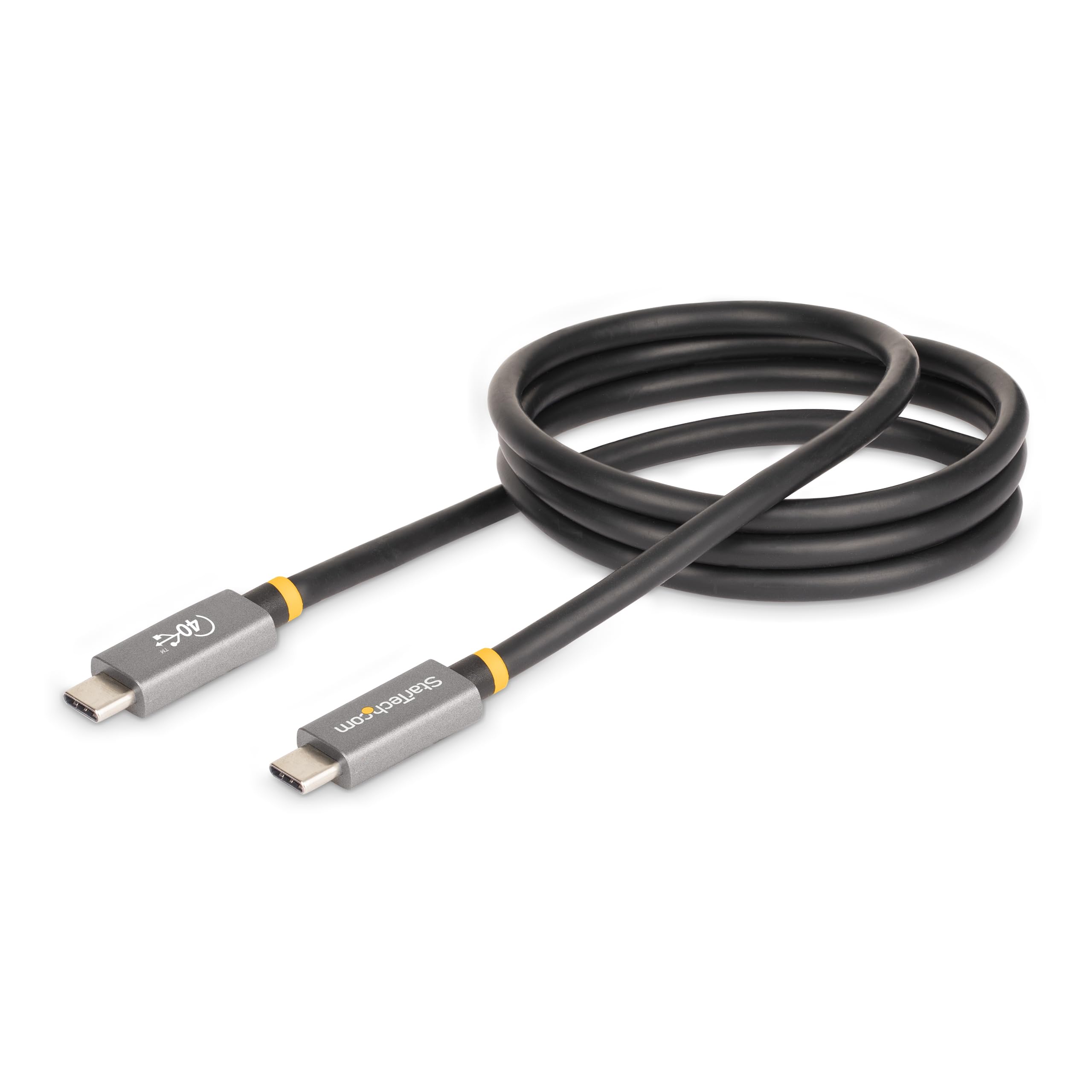 startech-com-cc1m-40g-usb-cable-c-ble-usb4-usb-c-1-m-40-gbps-100w-8k image 5