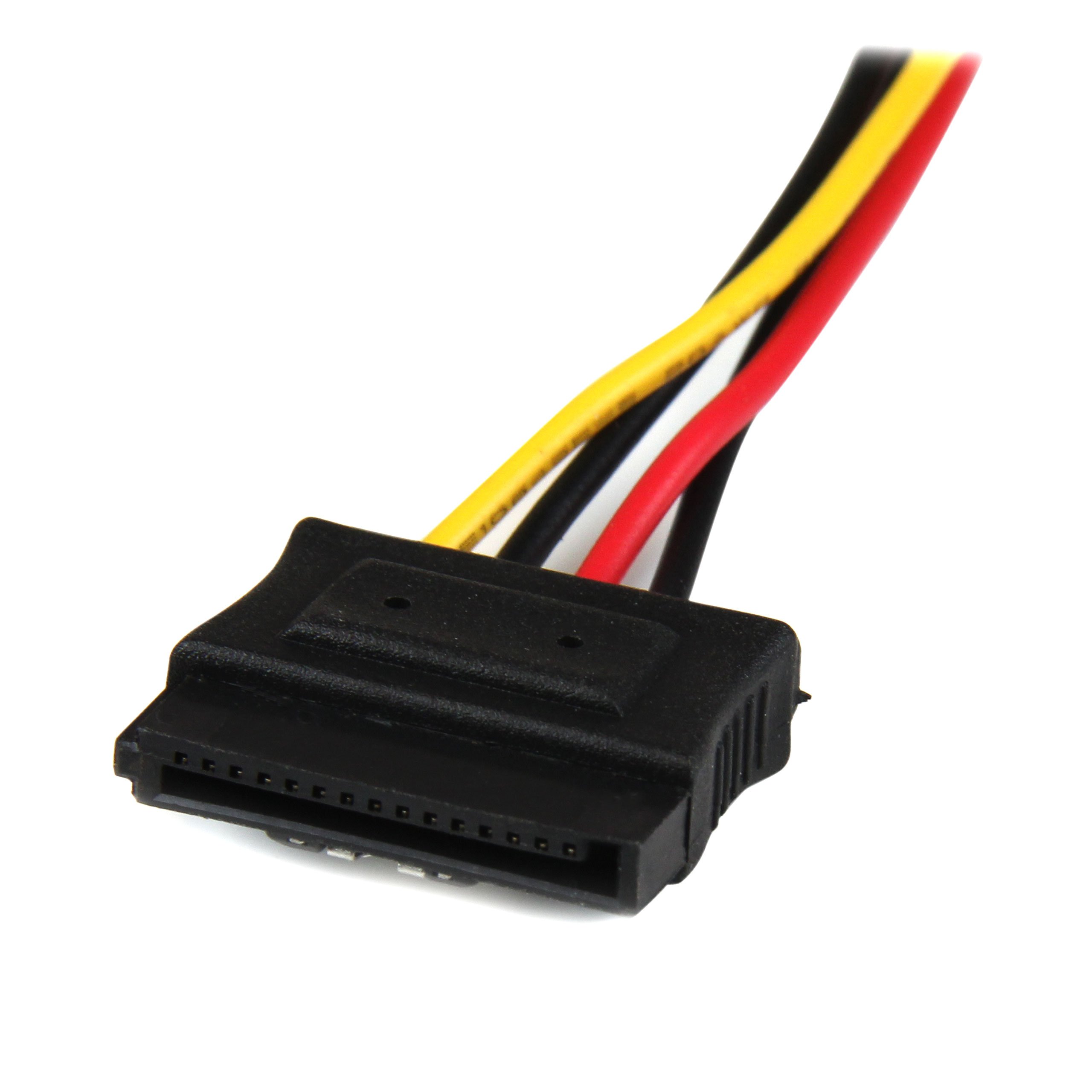 startech-com-pyo2lp4lsata-c-ble-adaptateur-lp4-m-le-vers-2x-sata-femelle-30-cm image 4