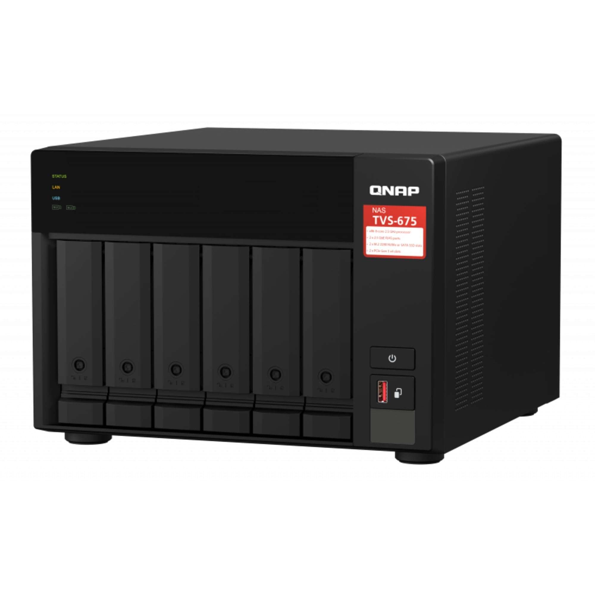 qnap-tvs-675-8g-nas-6-baies-kx-u6580-8-go-pour-pme-et-homelab image 3
