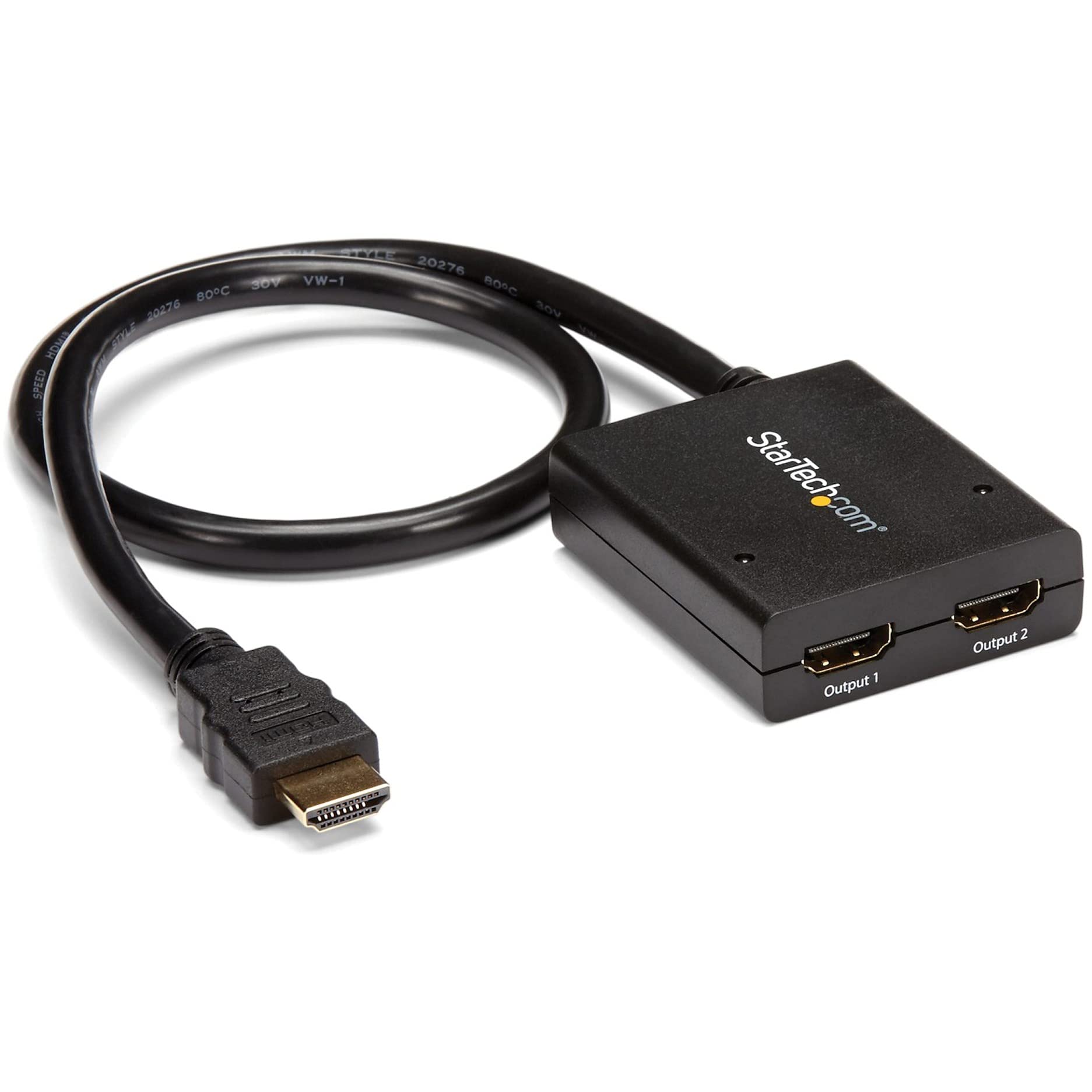 startech-com-st122hd4ku-r-partiteur-hdmi-1-vers-2-4k-30hz image 1
