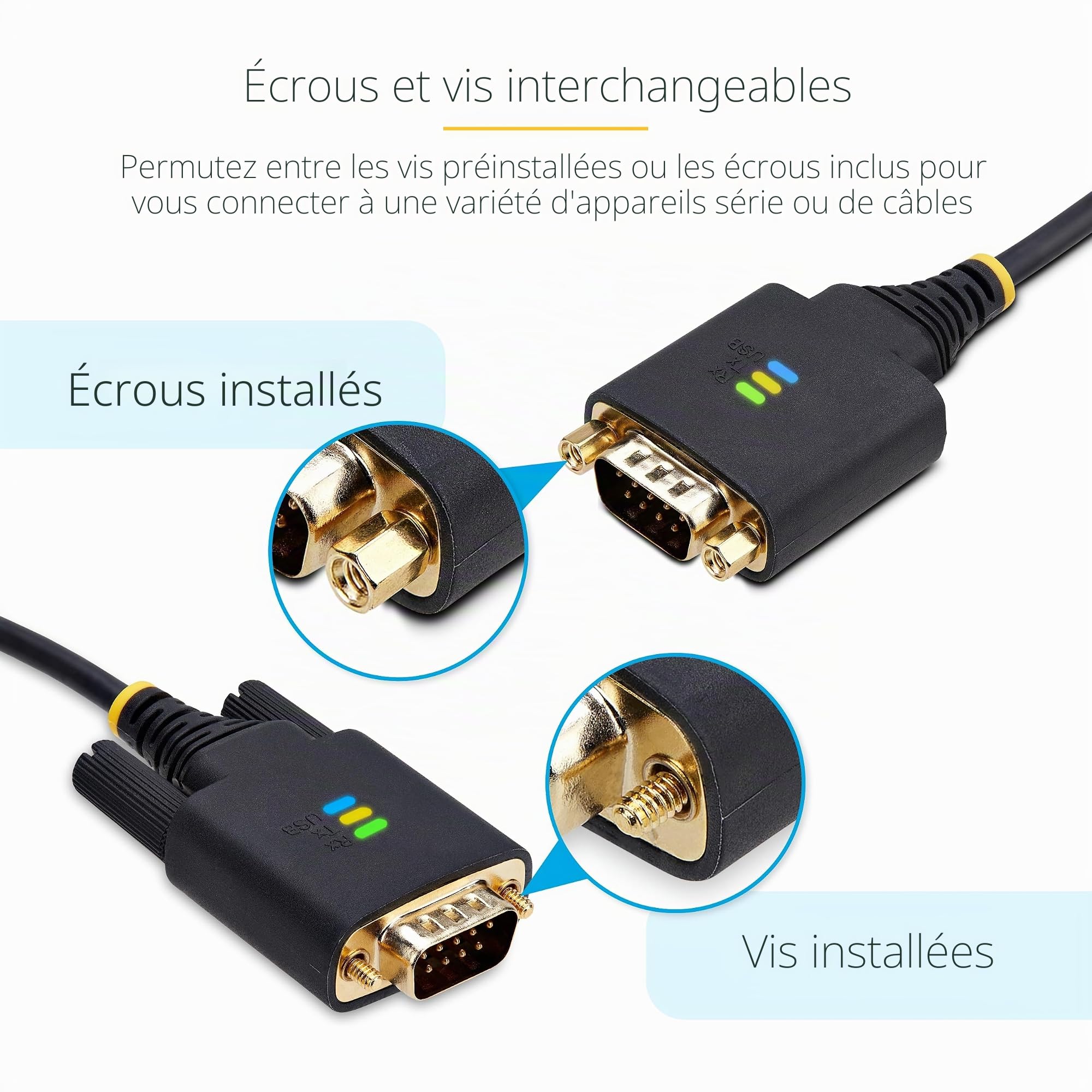 startech-com-c-ble-adaptateur-usb-vers-s-rie-db9-rs232-ftdi-2m image 3