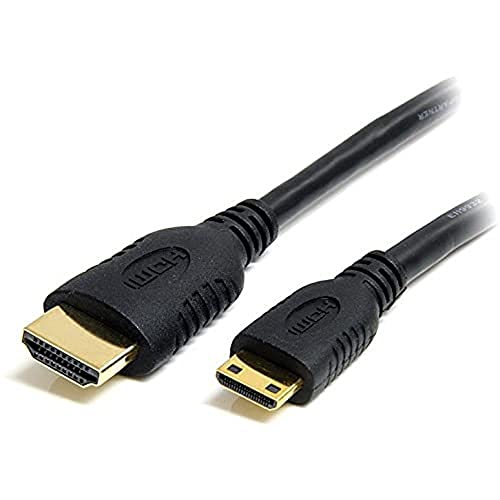 startech-com-c-ble-mini-hdmi-vers-hdmi-0-5m-4k-30hz-haut-d-bit image 2