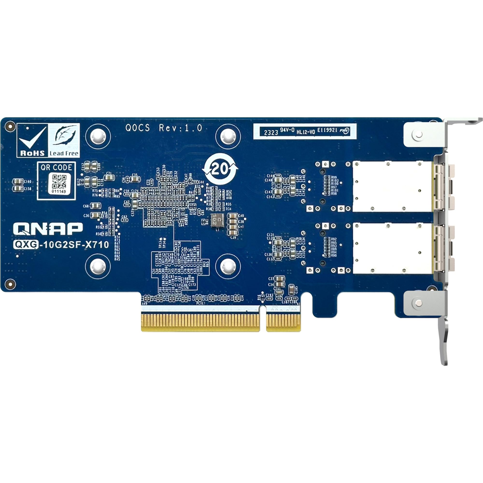 qnap-qxg-10g2sf-x710-carte-r-seau-interne-2x-sfp-10gbe image 5
