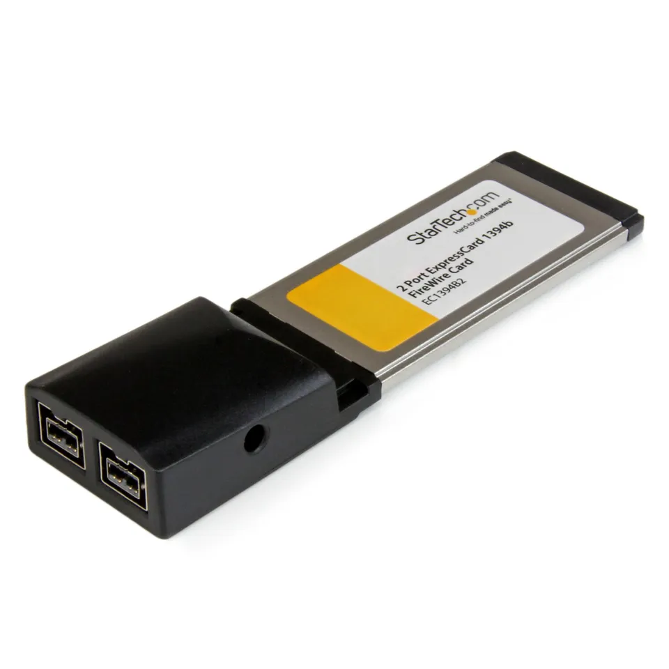 startech-com-ec1394b2-carte-expresscard-1394b-firewire-2-ports-800-mb-s image 1