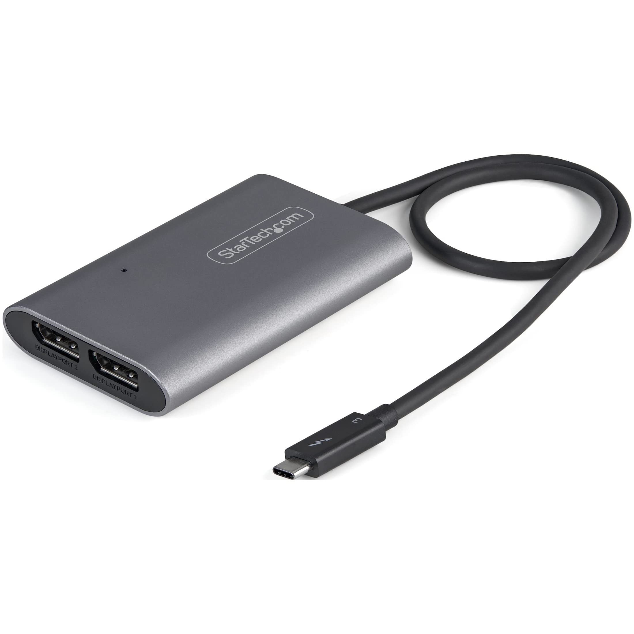 startech-com-adaptateur-thunderbolt-vers-double-displayport-1-4-4k-60hz-8k image 1