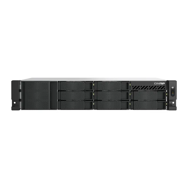 qnap-ts-855eu-8g-nas-rack-2u-8-baies-faible-profondeur-8-core-2-5-gbe image 1