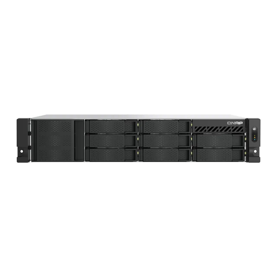 qnap-ts-855eu-8g-nas-rack-2u-8-baies-faible-profondeur-8-core-2-5-gbe image 1