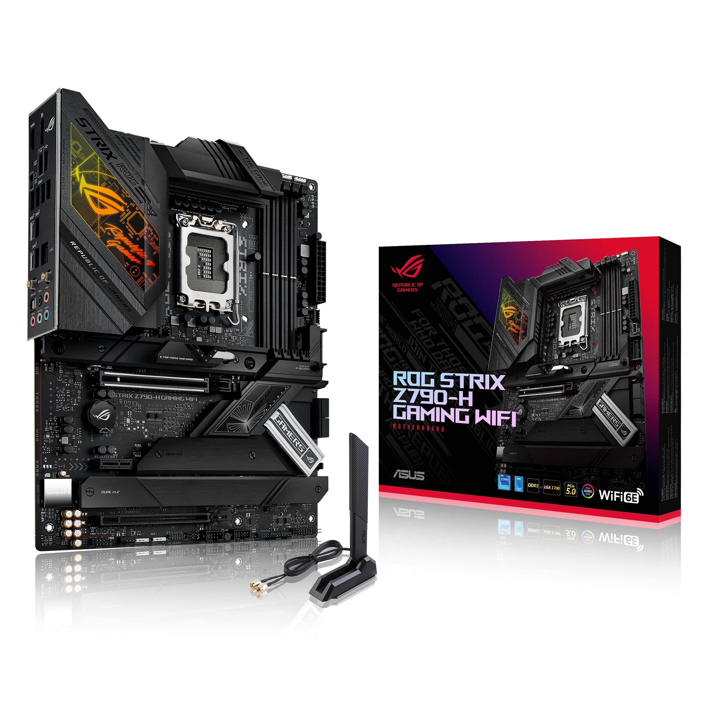 asus-rog-strix-z790-h-gaming-wifi-carte-m-re-intel-lga-1700-atx-ddr5-wifi-6e image 1