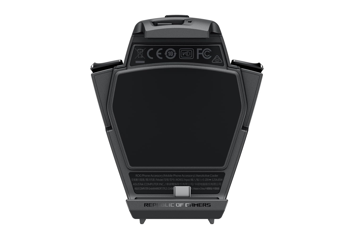 asus-rog-aeroactive-cooler-x-ventilateur-refroidisseur-smartphone-usb-c-jack image 2