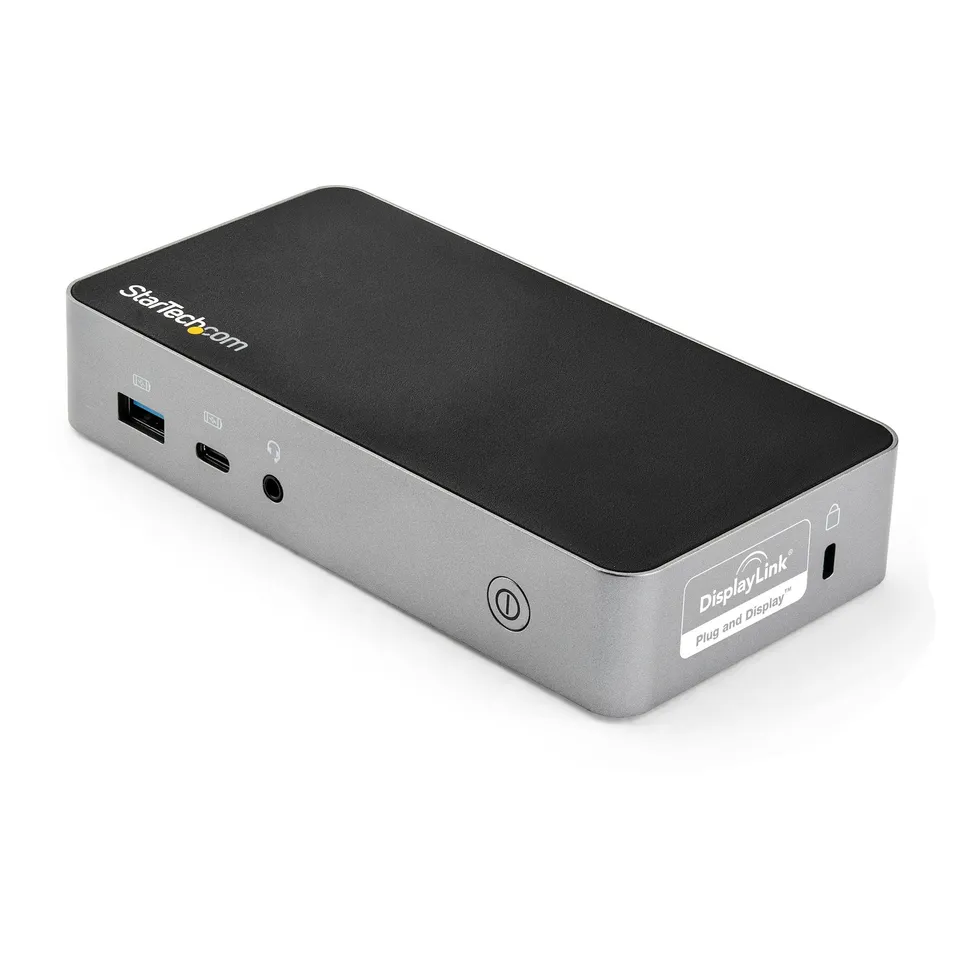 startech-com-station-d-accueil-usb-c-displaylink-double-hdmi-1080p-65w-gbe image 1