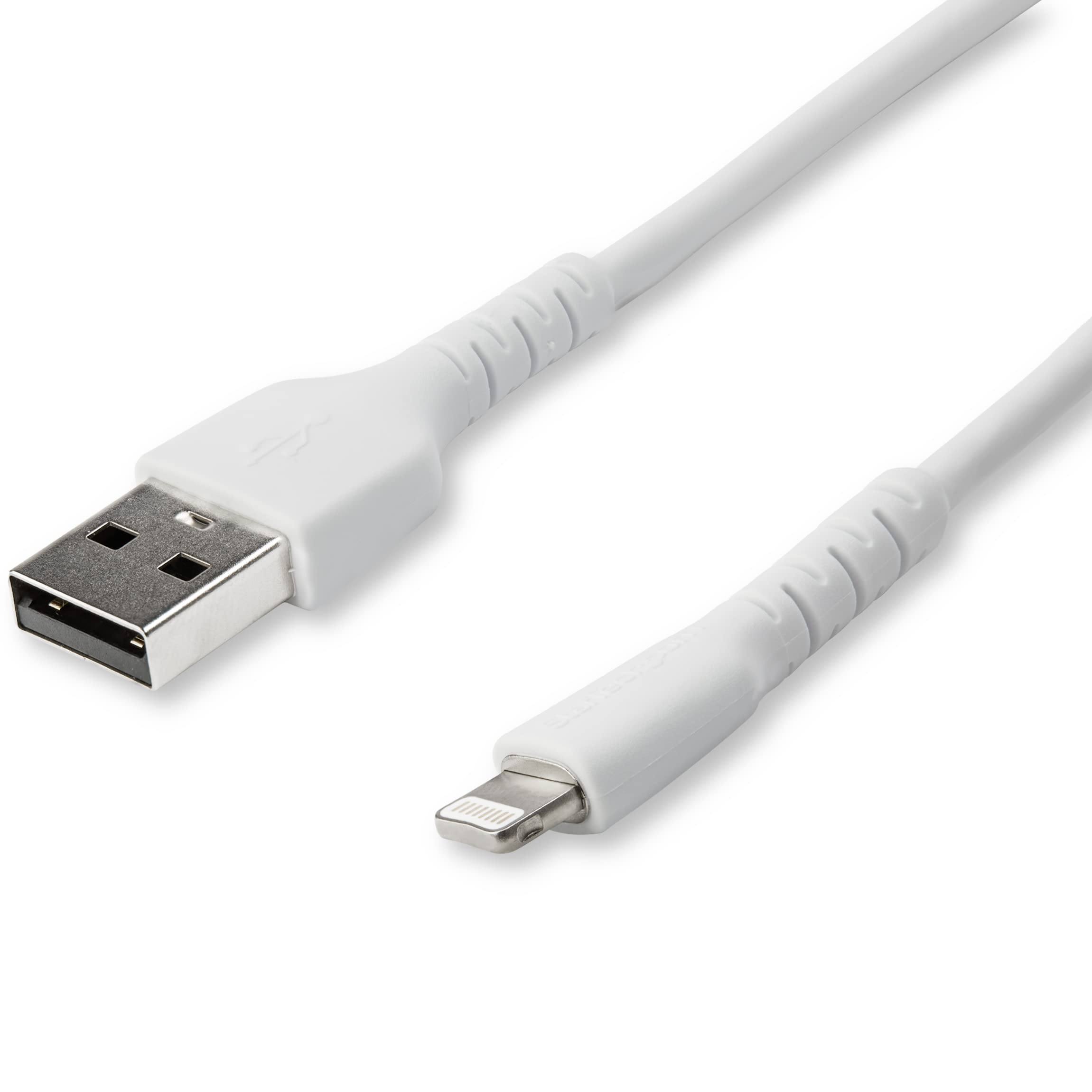 startech-com-c-ble-lightning-vers-usb-2-m-renforc-kevlar-certifi-mfi-blanc image 2