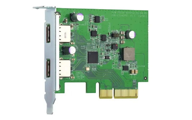 qnap-qxp-10g2u3a-carte-d-extension-usb-3-2-gen-2-double-port-10-gbps image 1