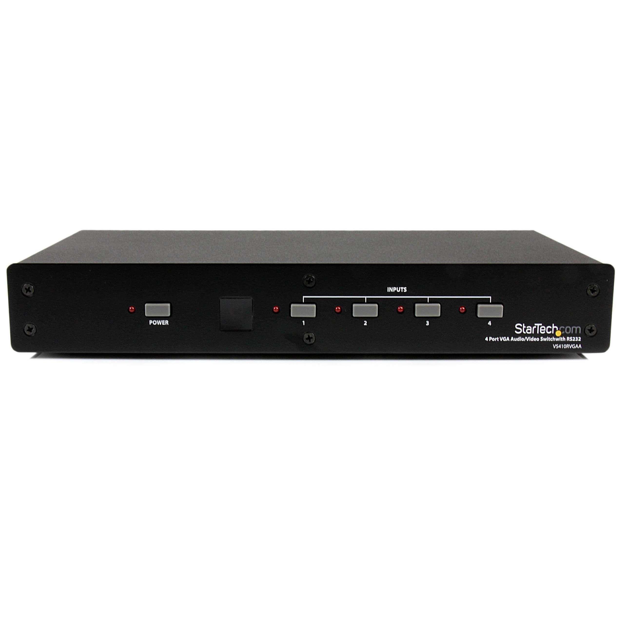 startech-com-commutateur-vga-4-ports-avec-contr-le-rs232-vs410rvgaa image 2