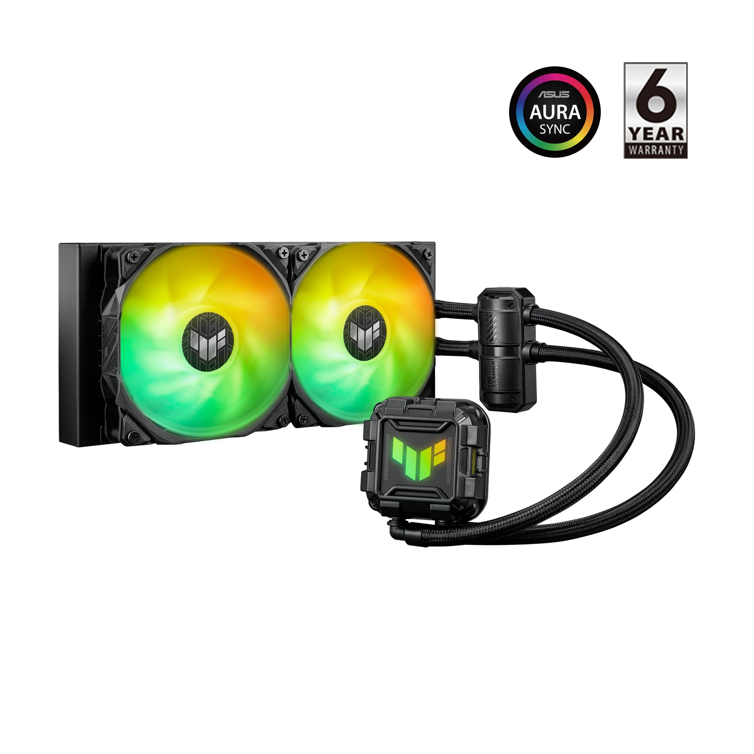 asus-tuf-gaming-lc-ii-240-argb-refroidisseur-liquide-cpu-240mm-noir image 6