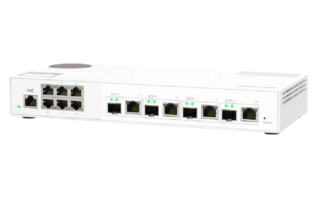 qnap-qsw-m2106-4c-commutateur-r-seau-g-r-l2-2-5g-10g-6x-2-5gbe-rj45-4x-combo-sfp image 1