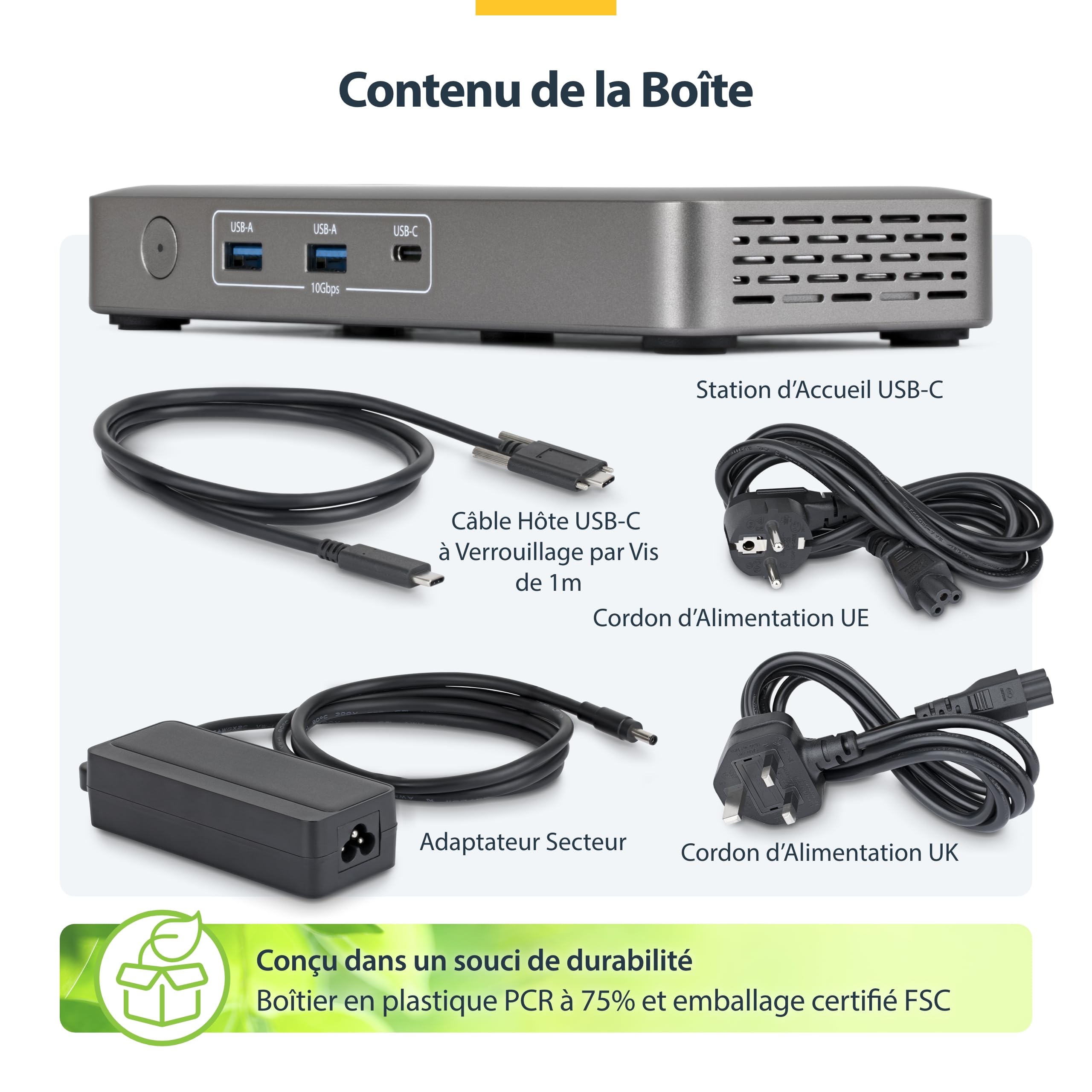 startech-com-dock-universel-usb4-double-4k-144hz-8k-60hz-displayport-100w image 7