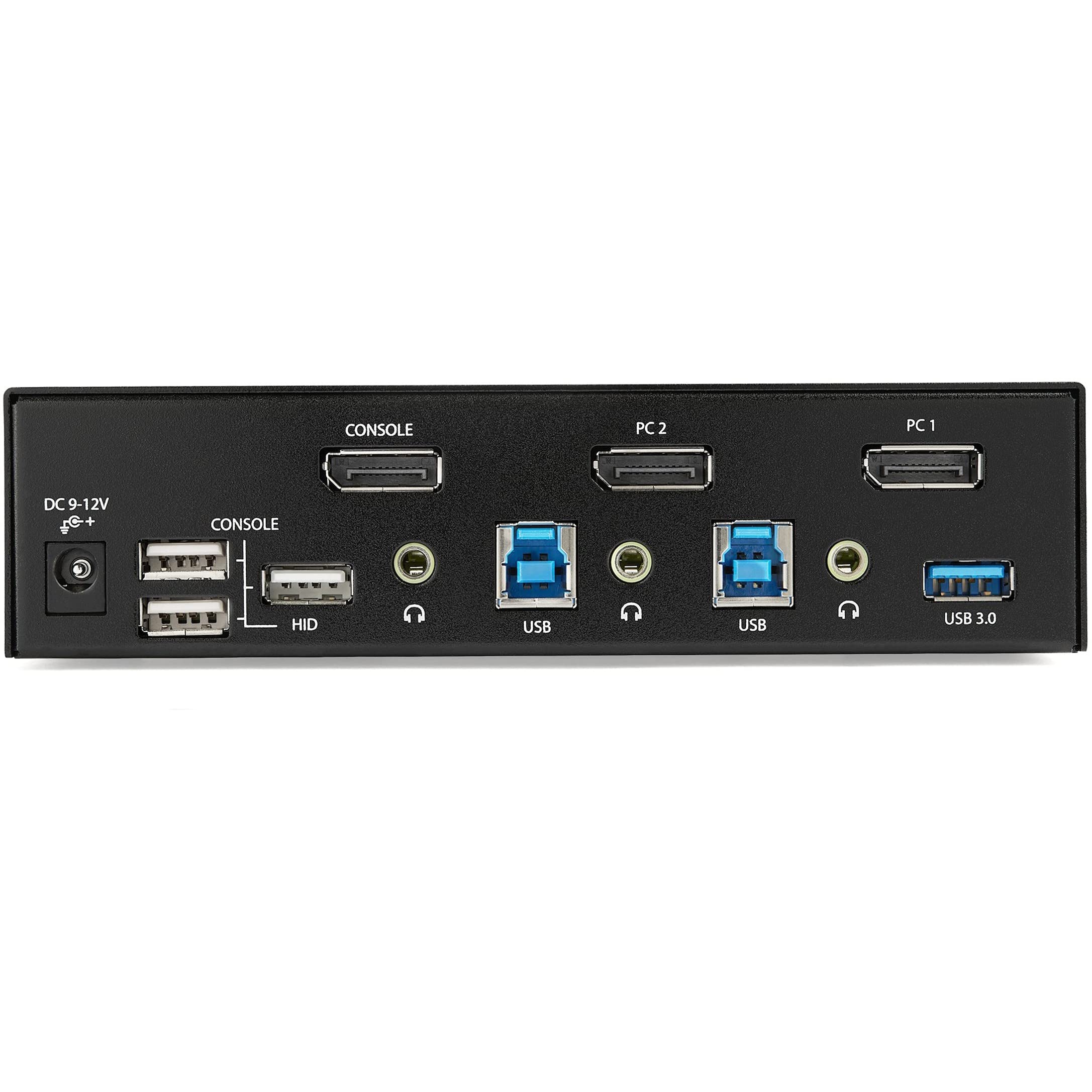 startech-com-st12mhdlan-series-switch-kvm-displayport-2-ports-4k-60-hz-avec-hub- image 3