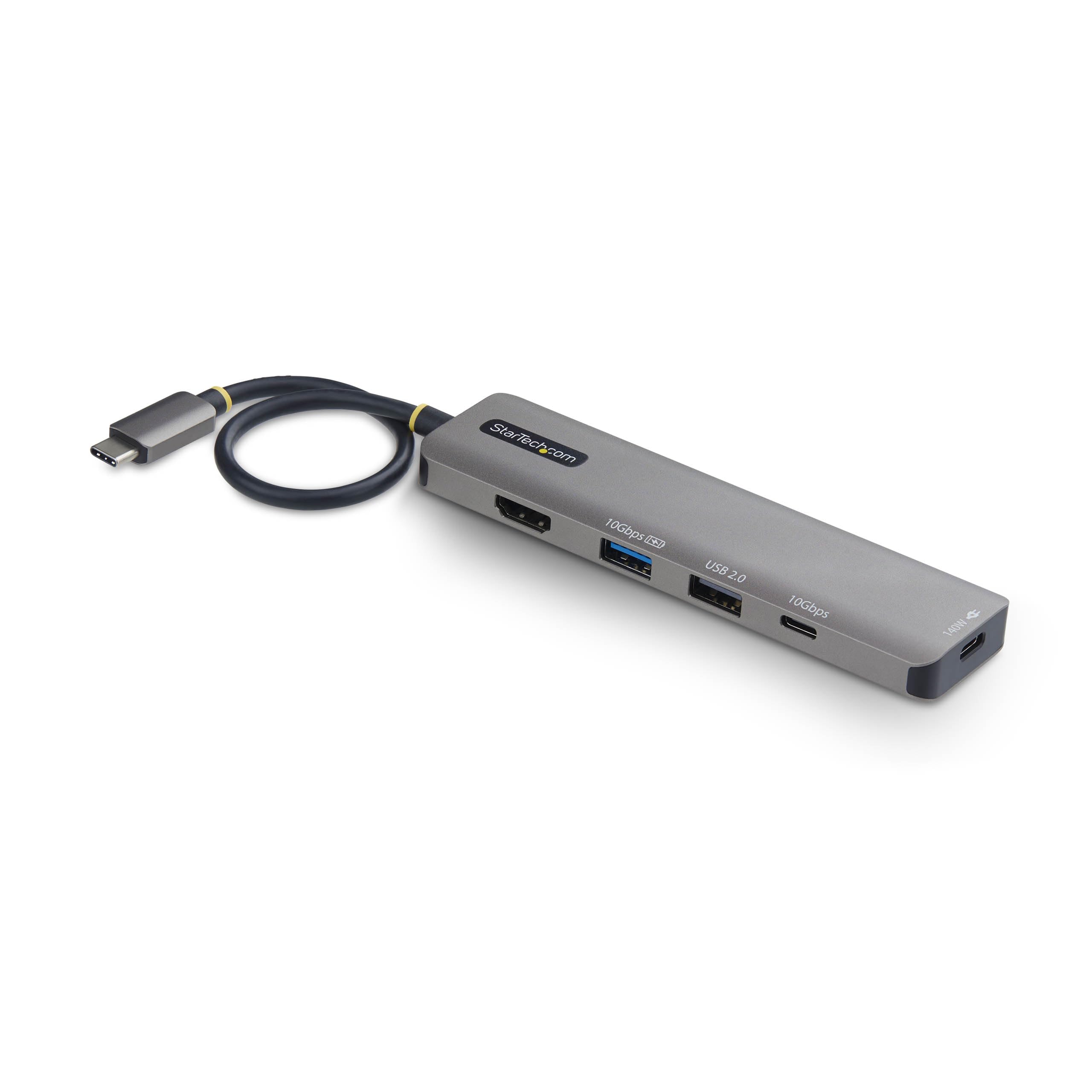startech-com-hub-usb-c-5-en-1-vers-hdmi-4k-60hz-140w-pd image 1