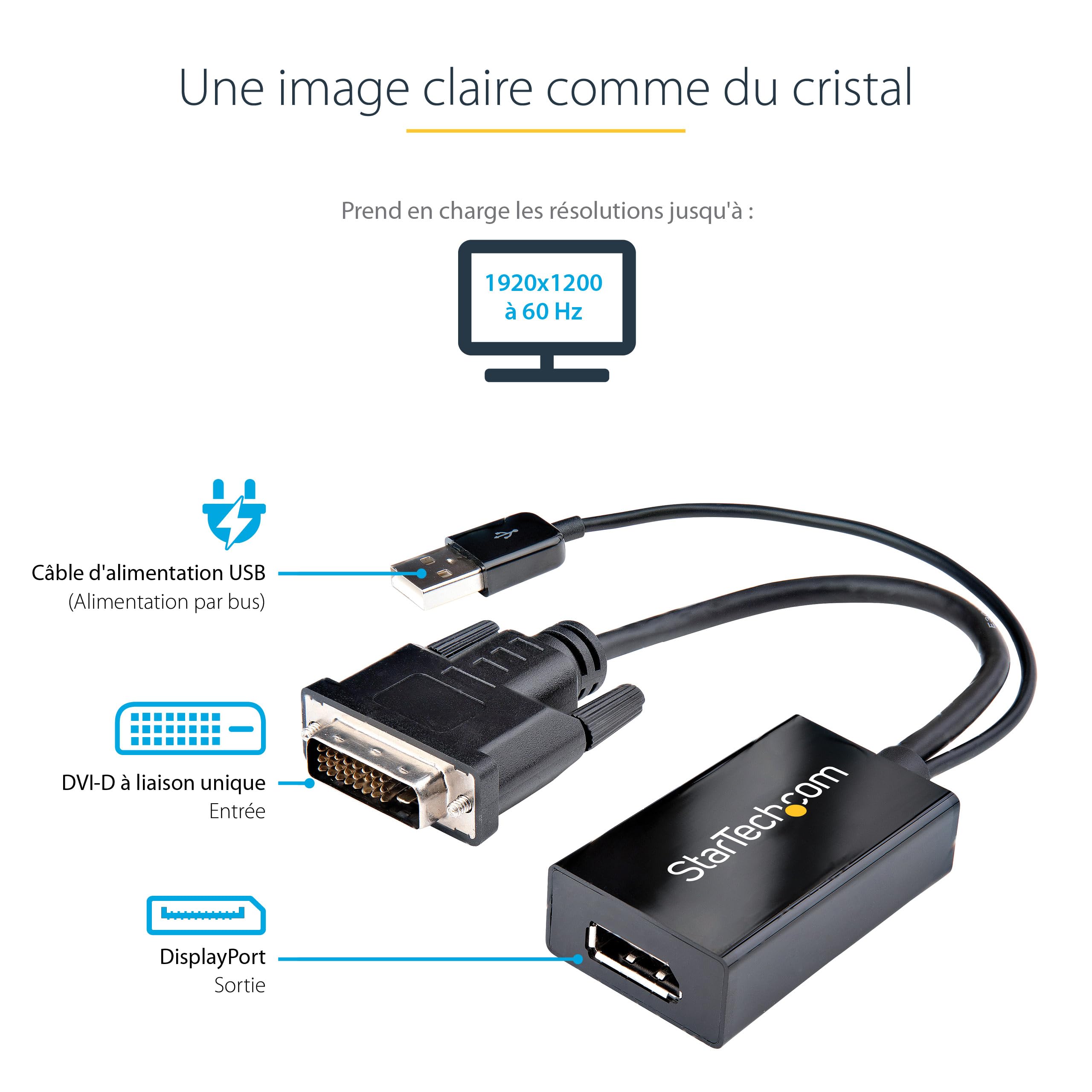 startech-com-adaptateur-dvi-vers-displayport-avec-alimentation-usb-1920x1200 image 4