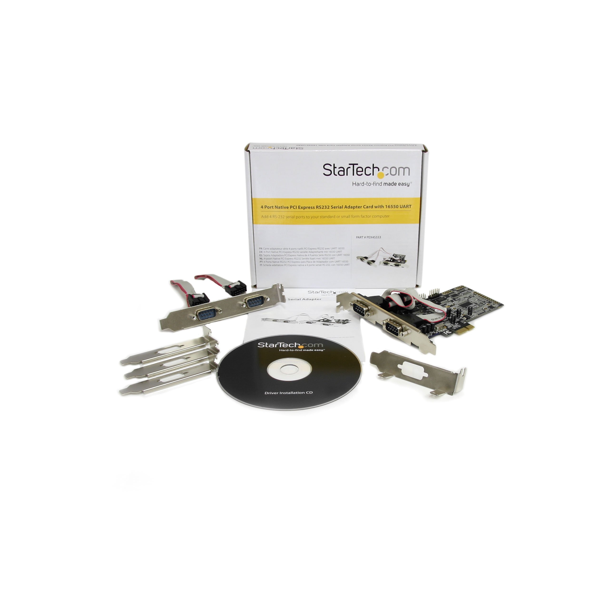 startech-com-pex4s553-carte-pci-express-4-ports-s-rie-rs232-db9 image 3