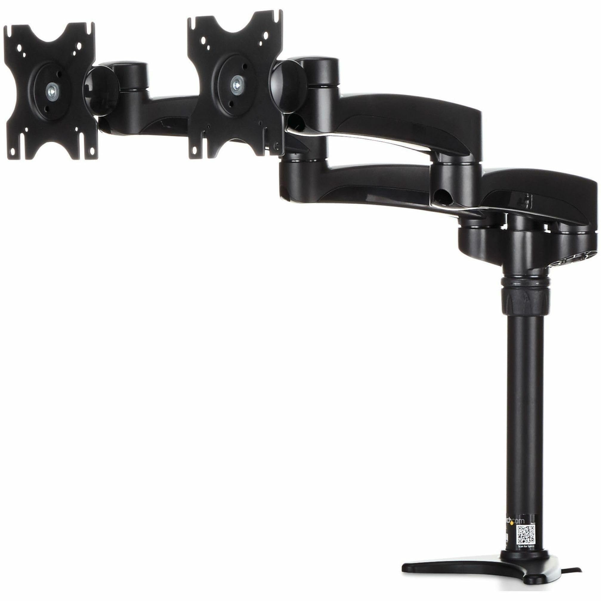 startech-com-armdual-support-bras-articul-2-crans-12-24-pouces-noir image 8