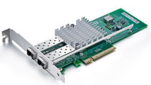 terramaster-adaptateur-ethernet-double-port-10-go-sfp-pcie-3-0-x8 image 1