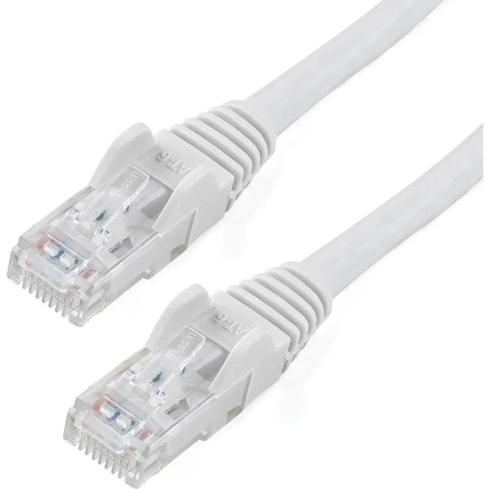 startech-com-c-ble-r-seau-utp-cat-6-blanc-3-m-sans-accroc image 1