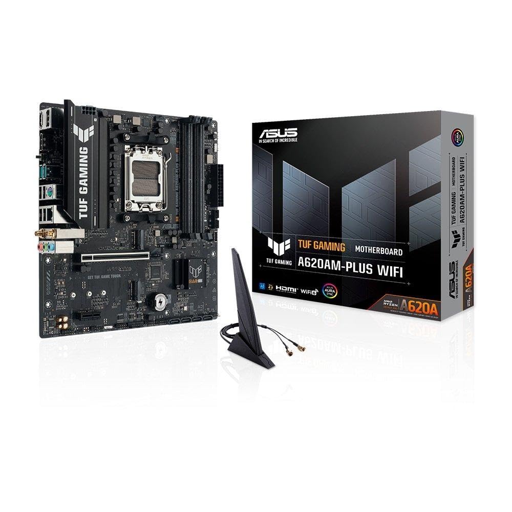 asus-tuf-gaming-a620m-plus-wifi-carte-m-re-micro-atx-am5-ryzen-7000 image 1