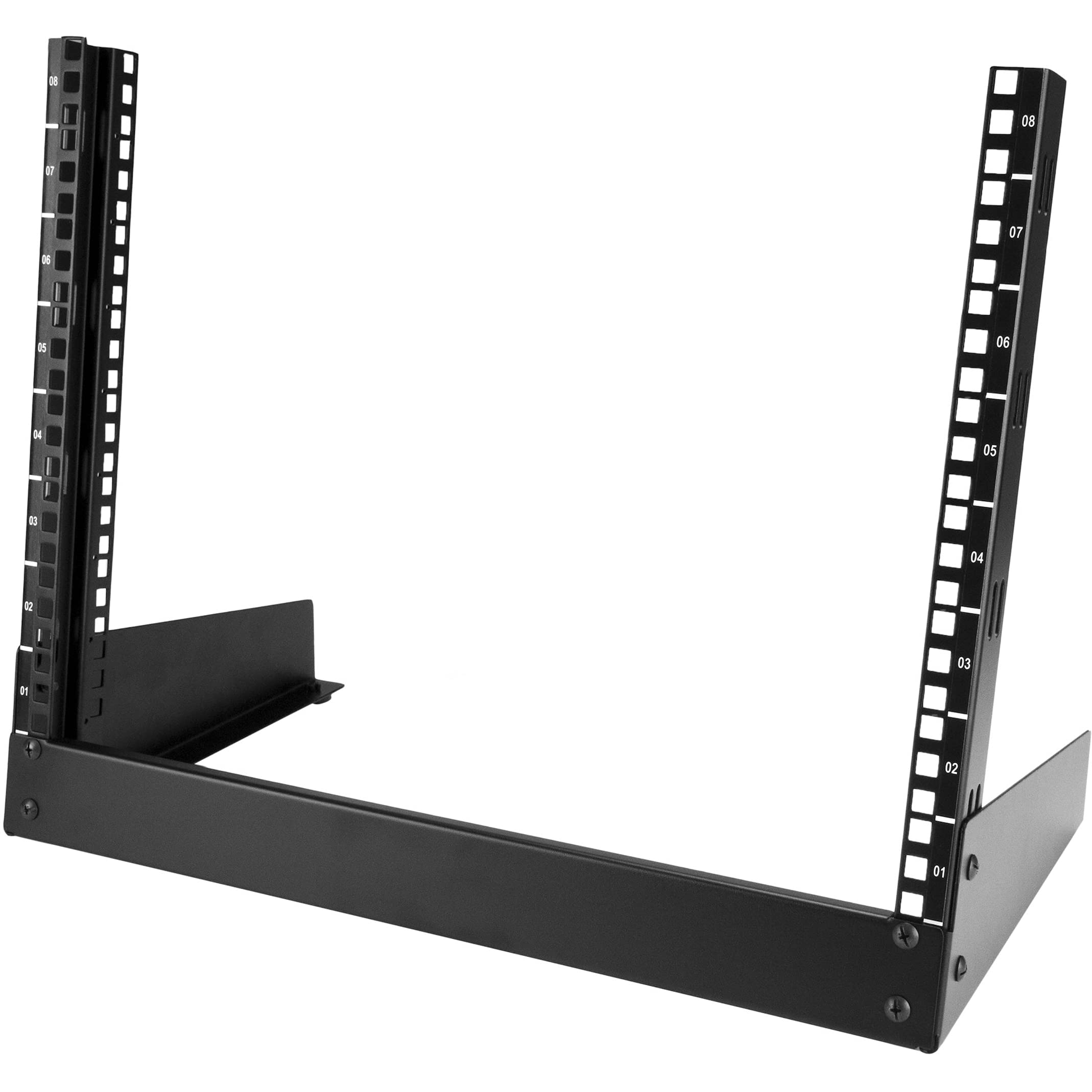 startech-com-rk4od-rack-serveur-bureau-4u-2-montants-ouvert-19-42kg image 8