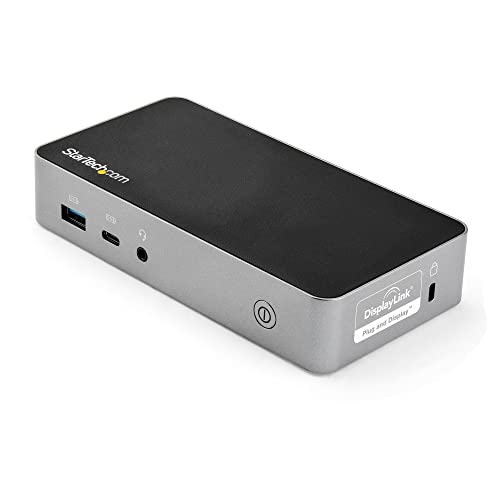 startech-com-station-d-accueil-usb-c-displaylink-double-hdmi-1080p-65w-gbe image 6