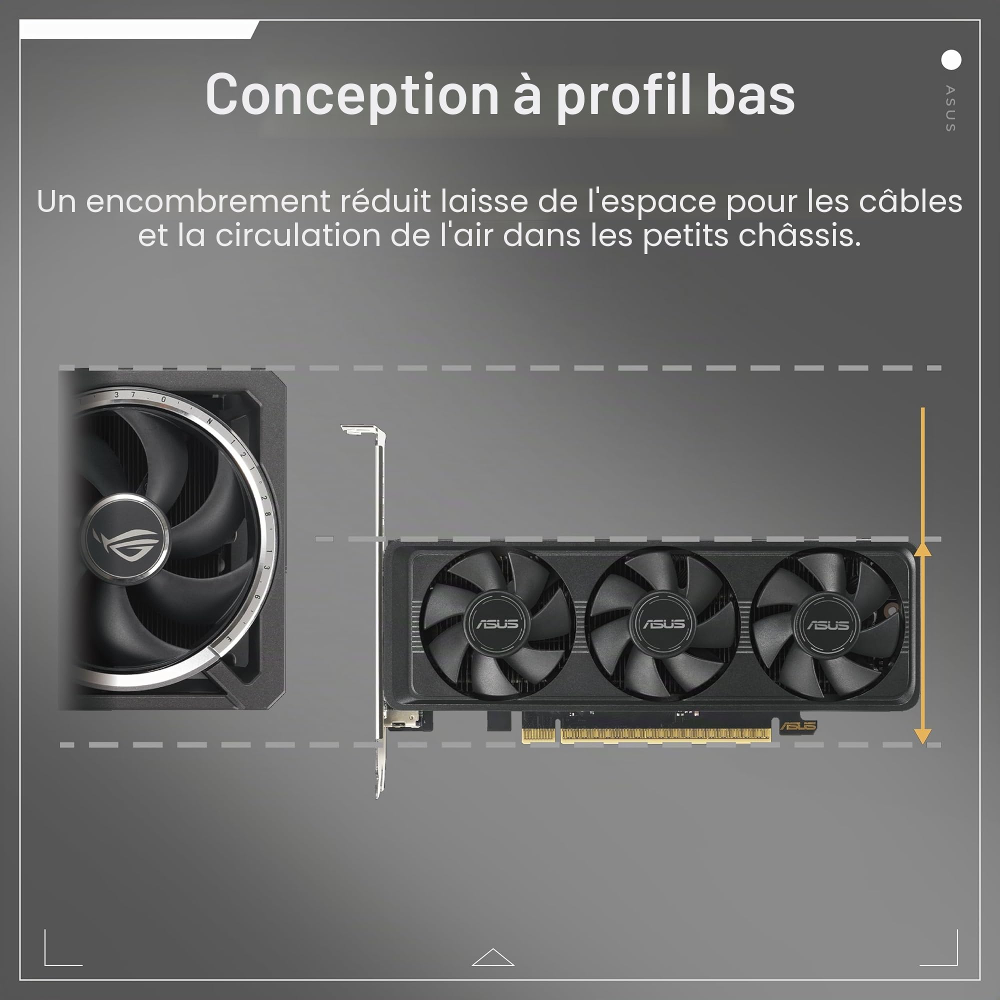 asus-rog-geforce-rtx-5060-lp-brk-oc-edition-8-go-gddr7-carte-graphique-low-profi image 2