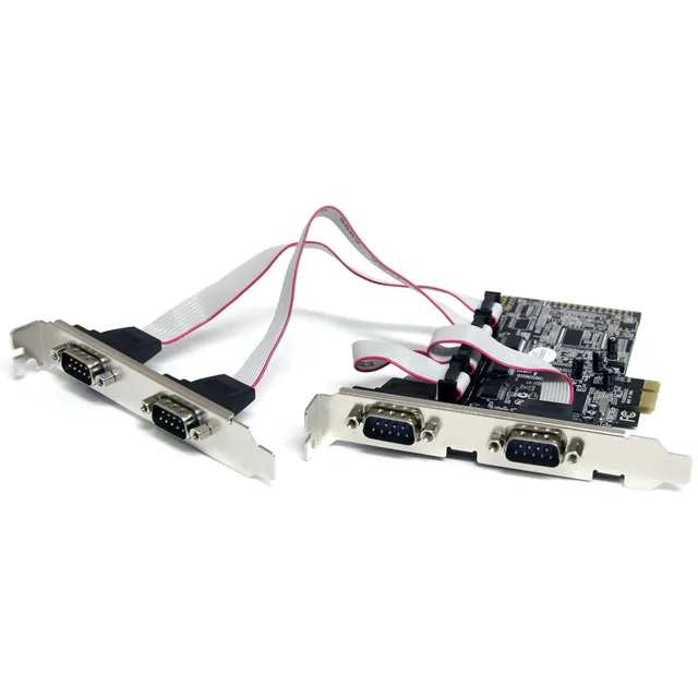 startech-com-pex4s553-carte-pci-express-4-ports-s-rie-rs232-db9 image 1