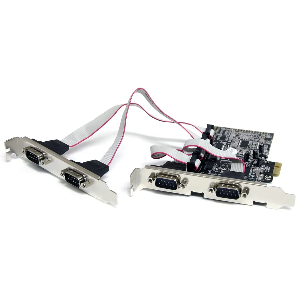 startech-com-pex4s553-carte-pci-express-4-ports-s-rie-rs232-db9 image 1