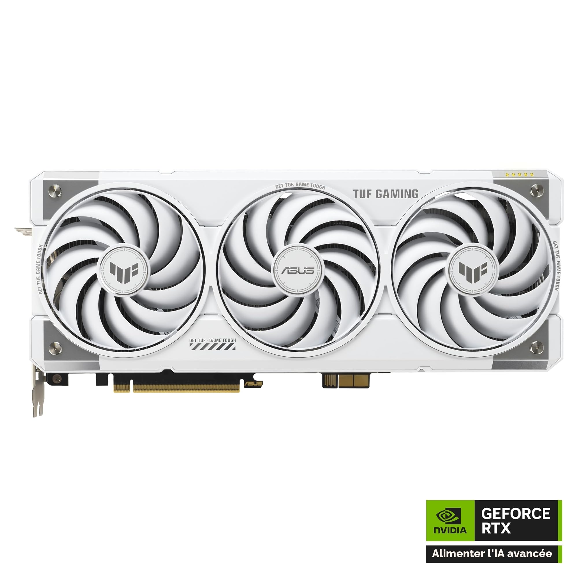 asus-rog-tuf-gaming-geforce-rtx-5070-ti-16go-gddr7-btf-white-oc-edition-blanc image 2