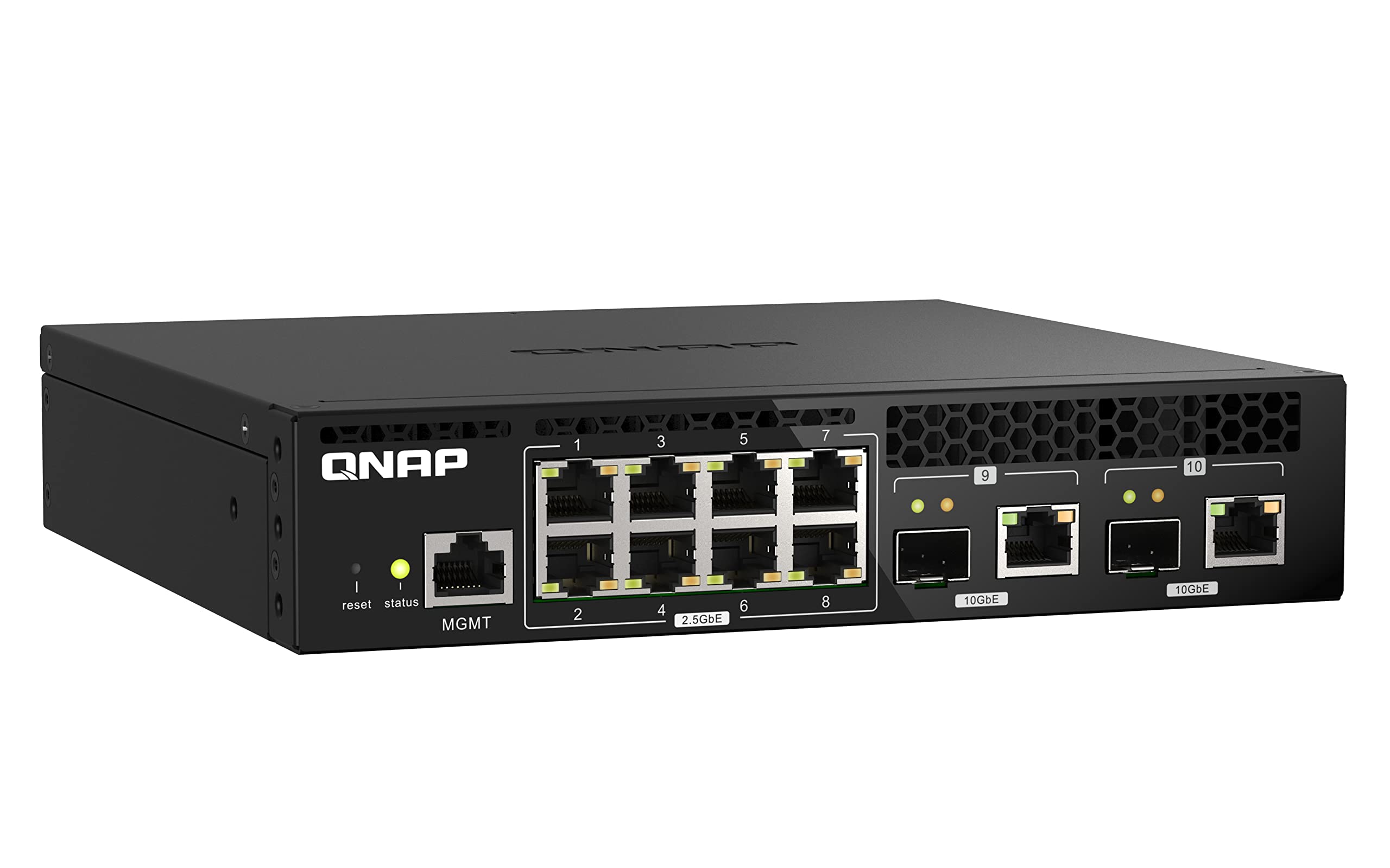 qnap-qsw-m2108r-2c-switch-r-seau-manag-l2-10gbe-2-5gbe-8-ports-2-combo-sfp image 3
