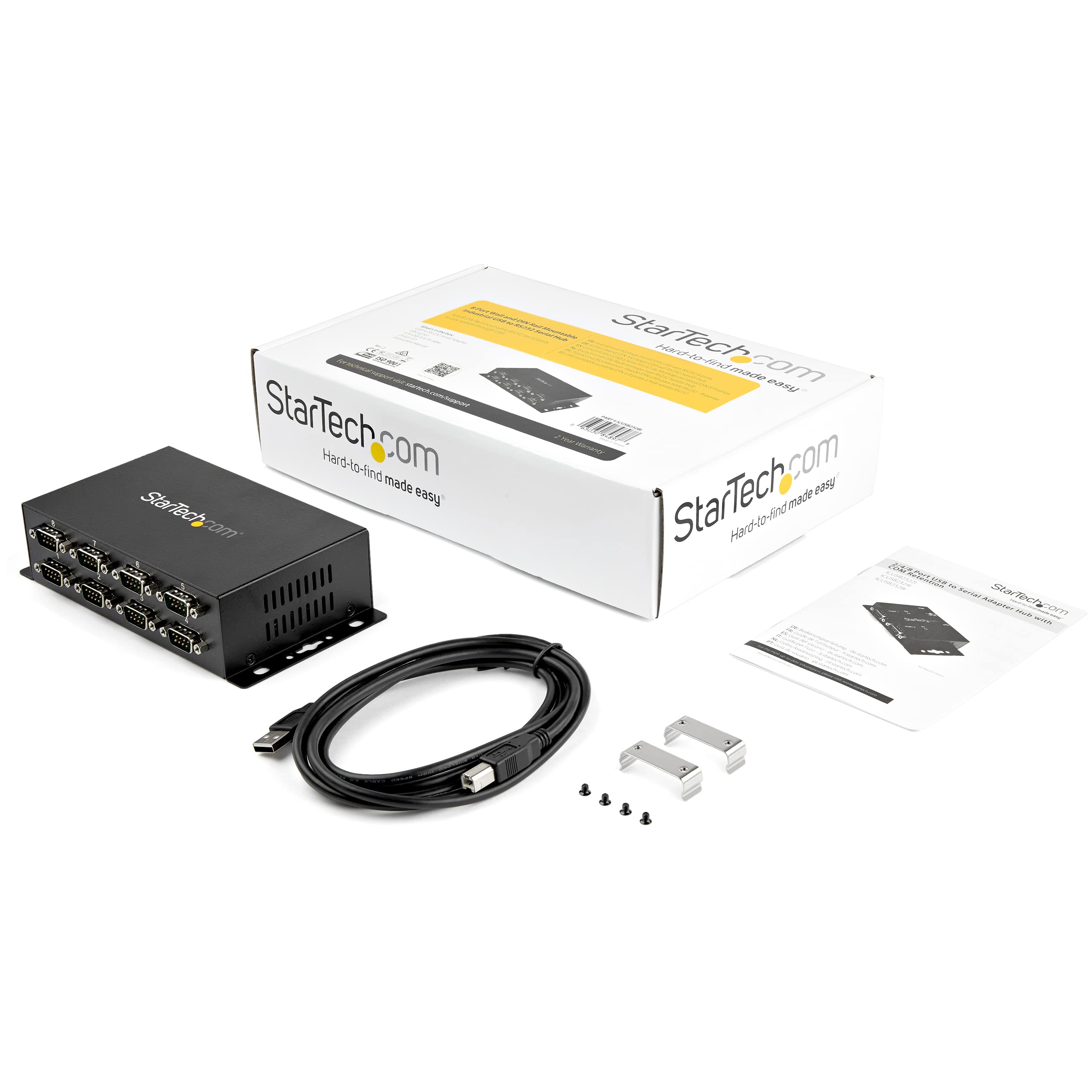 startech-com-icusb2328i-adaptateur-usb-vers-s-rie-rs232-8-ports-rail-din image 5