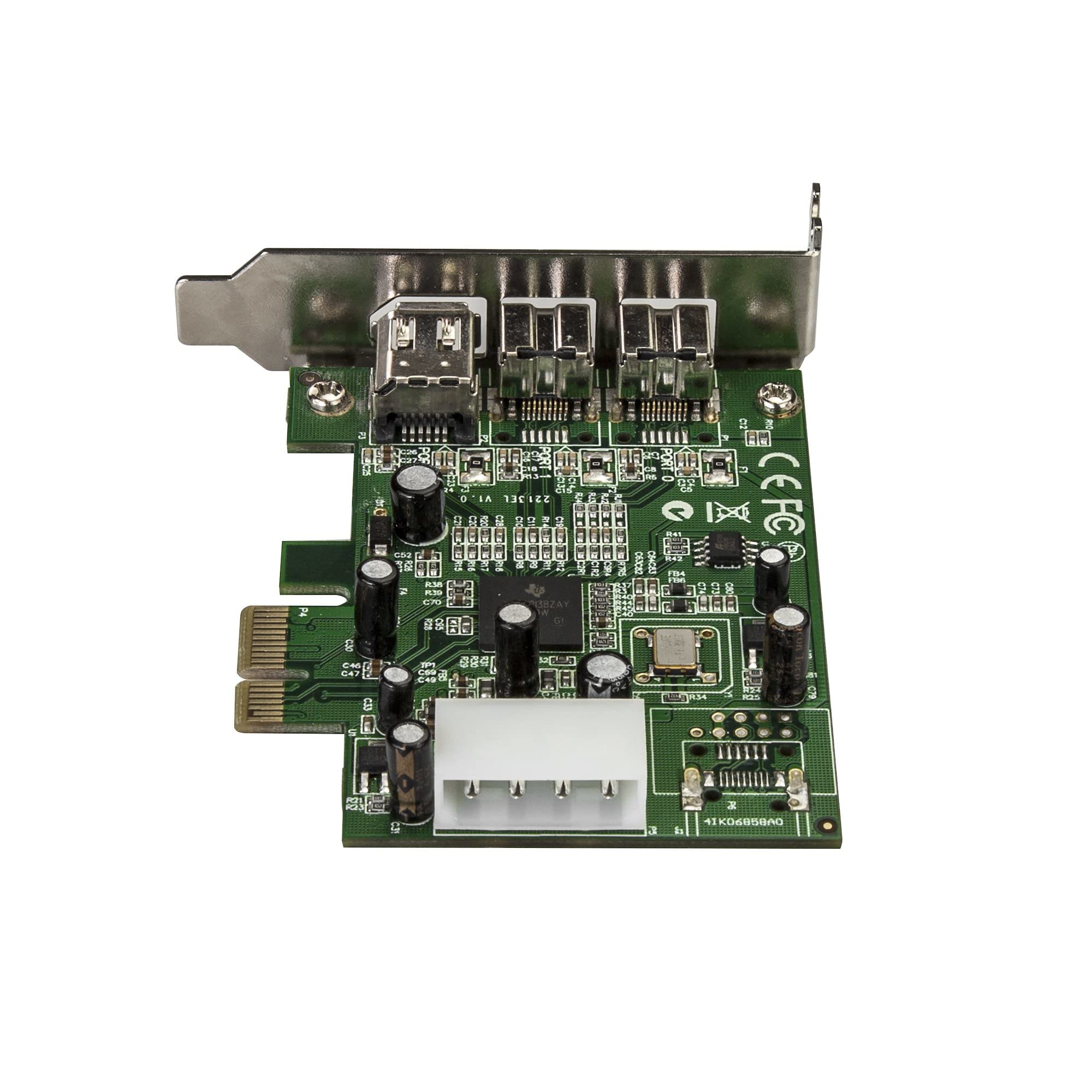 startech-com-carte-pcie-firewire-3-ports-pex1394b3lp-low-profile image 3