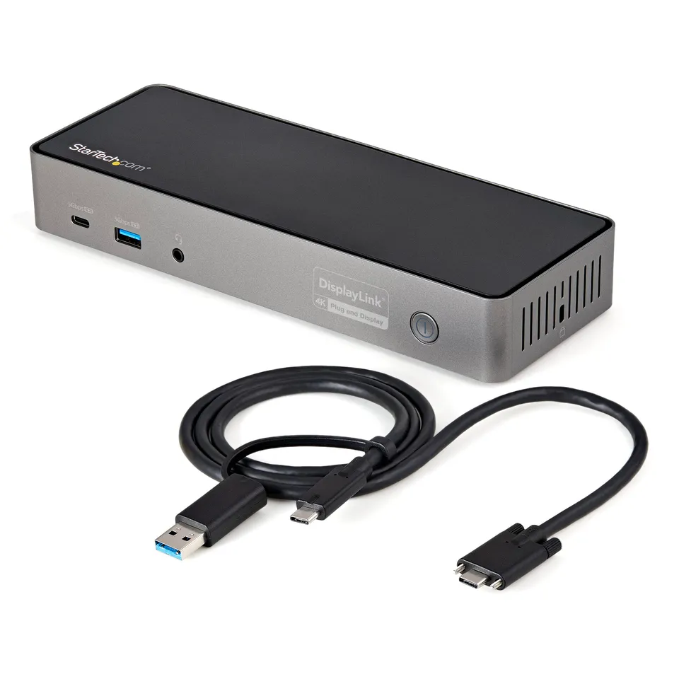 startech-com-station-d-accueil-usb-c-a-triple-4k-60hz-85w-gbe-displaylink image 1