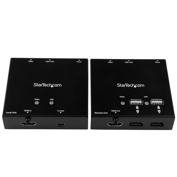 startech-com-extendeur-hdmi-sur-cat5e-cat6-hub-usb-4-ports-1080p-50-m image 4