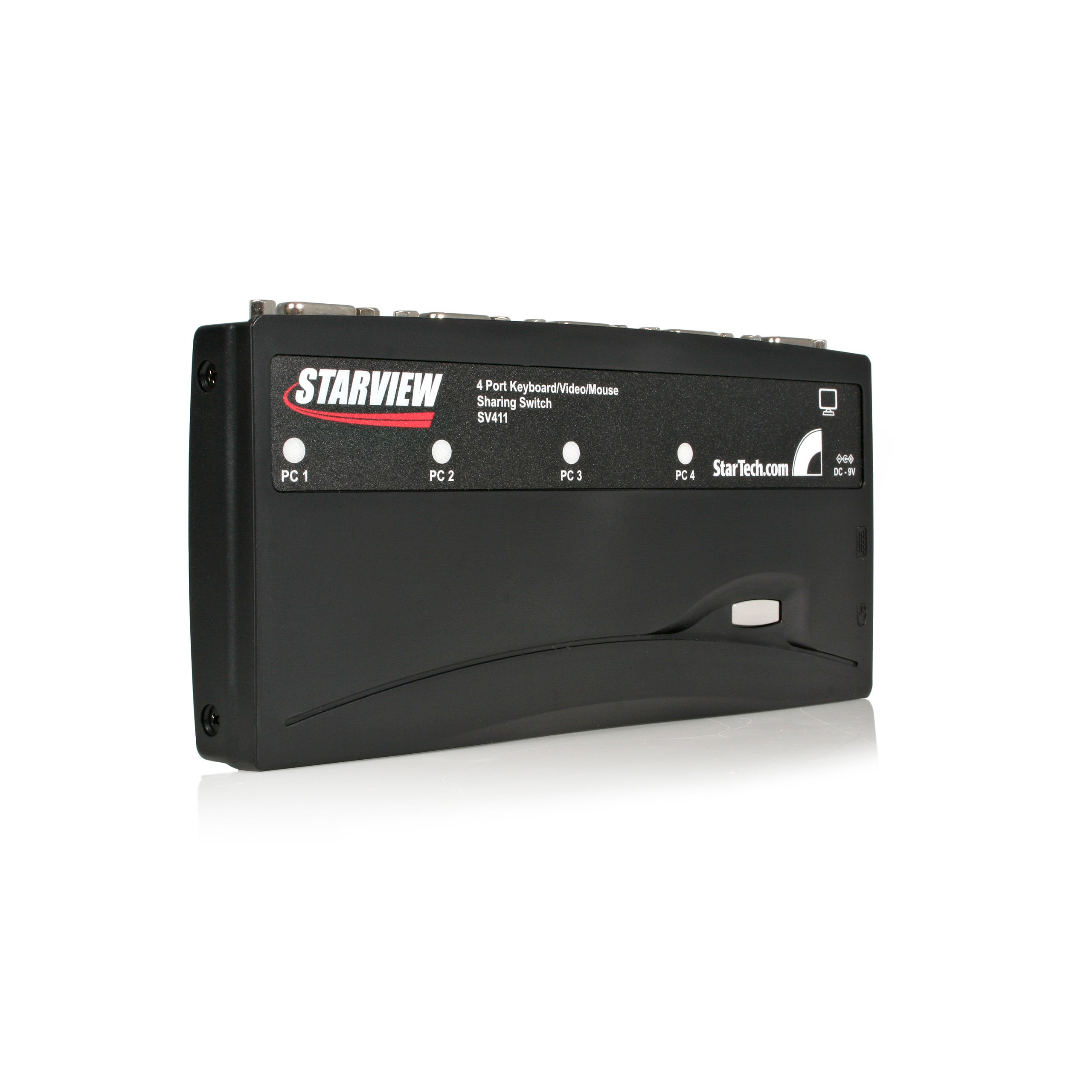 startech-com-sv411k-switch-kvm-ps-2-vga-4-ports-avec-c-bles-noir image 2