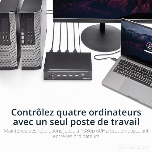 startech-com-commutateur-kvm-hdmi-4-ports-1080p-avec-hub-usb-3-0 image 8