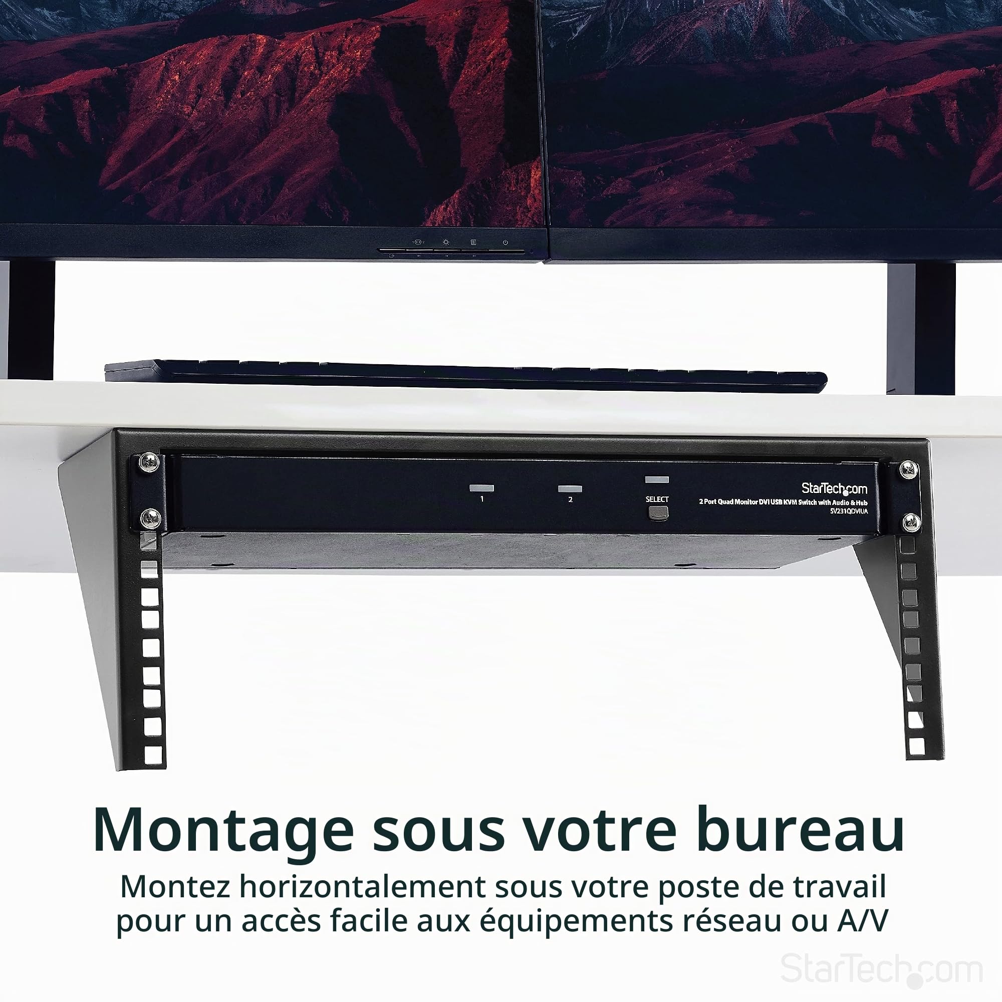 startech-com-rk419wallv-support-mural-vertical-4u-19-56-7-kg-noir image 6