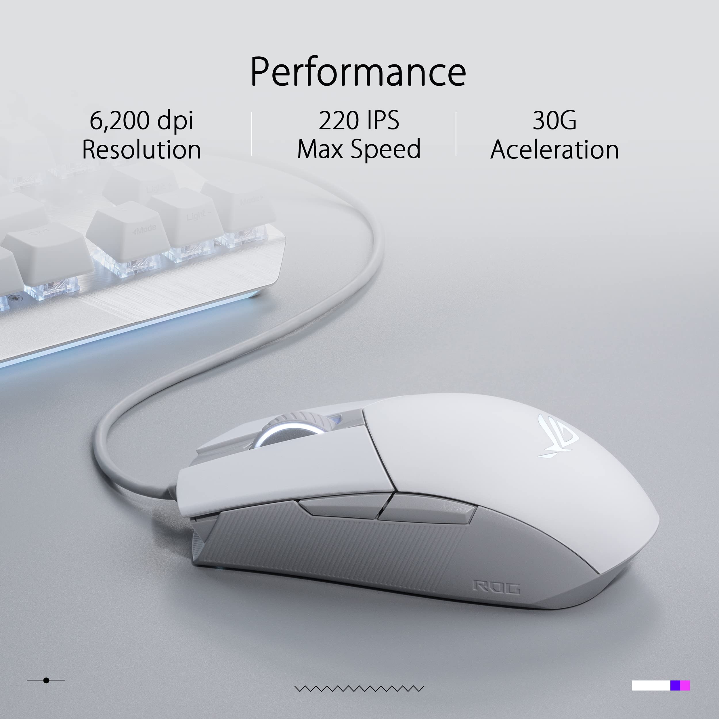 asus-rog-strix-impact-ii-moonlight-white-souris-gaming-filaire-ambidextre-6200-d image 2