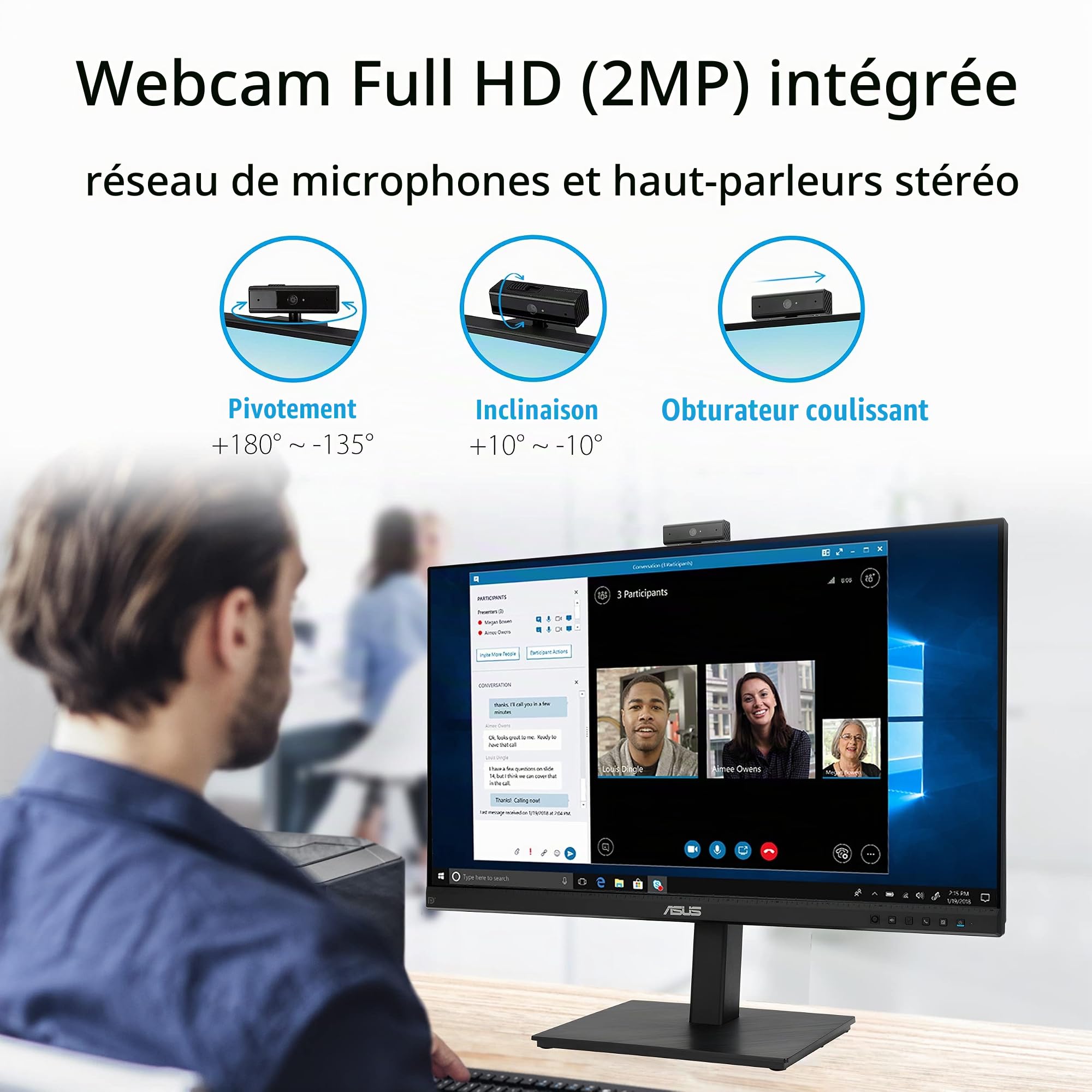 asus-rog-be279qsk-cran-pc-27-pouces-fhd-ips-webcam-2mp-ajustable image 3