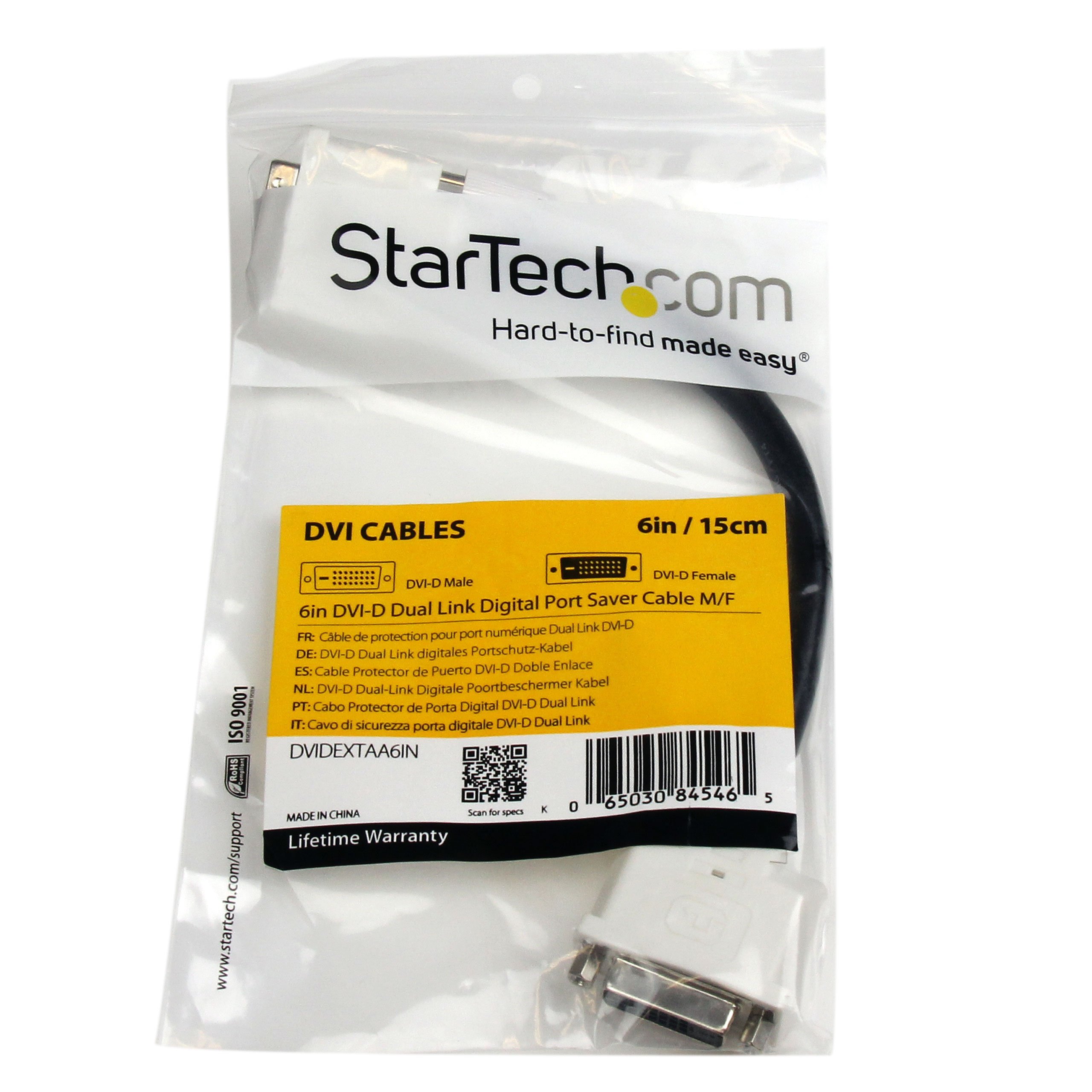 startech-com-dvidextaa6in-c-ble-prolongateur-dvi-d-dual-link-15-cm image 4