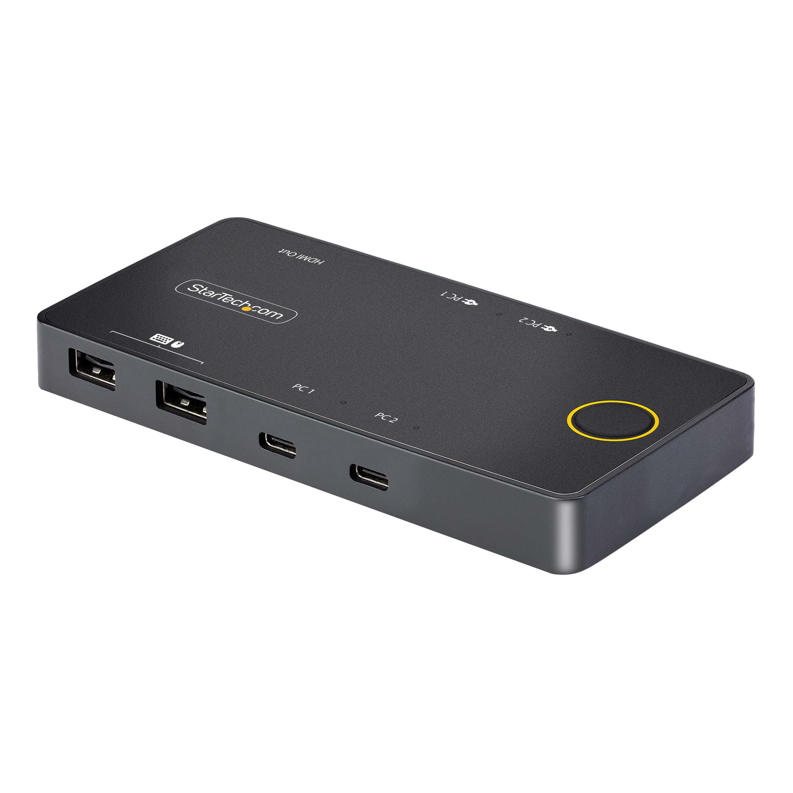 startech-com-commutateur-kvm-usb-c-2-ports-hdmi-4k-60hz-pd-100w-aliment-par-bus image 1