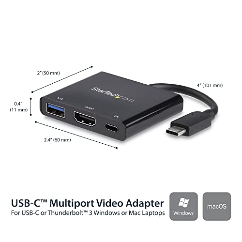 startech-com-adaptateur-usb-c-vers-hdmi-4k-30hz-usb-3-0-60w-pd image 8