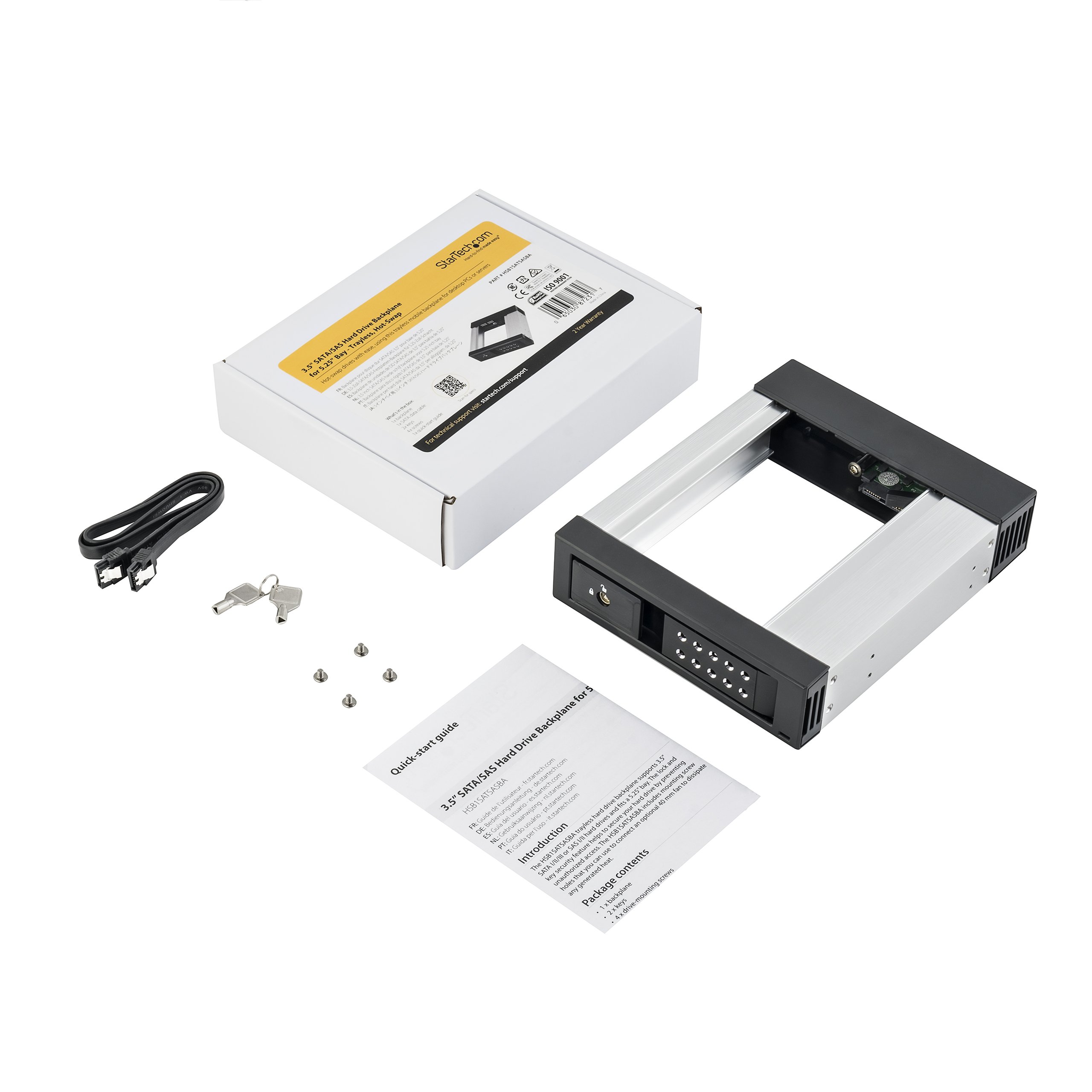 startech-com-hsb1satsasba-baie-3-5-sas-sata-sans-tiroir-aluminium-5-25 image 7