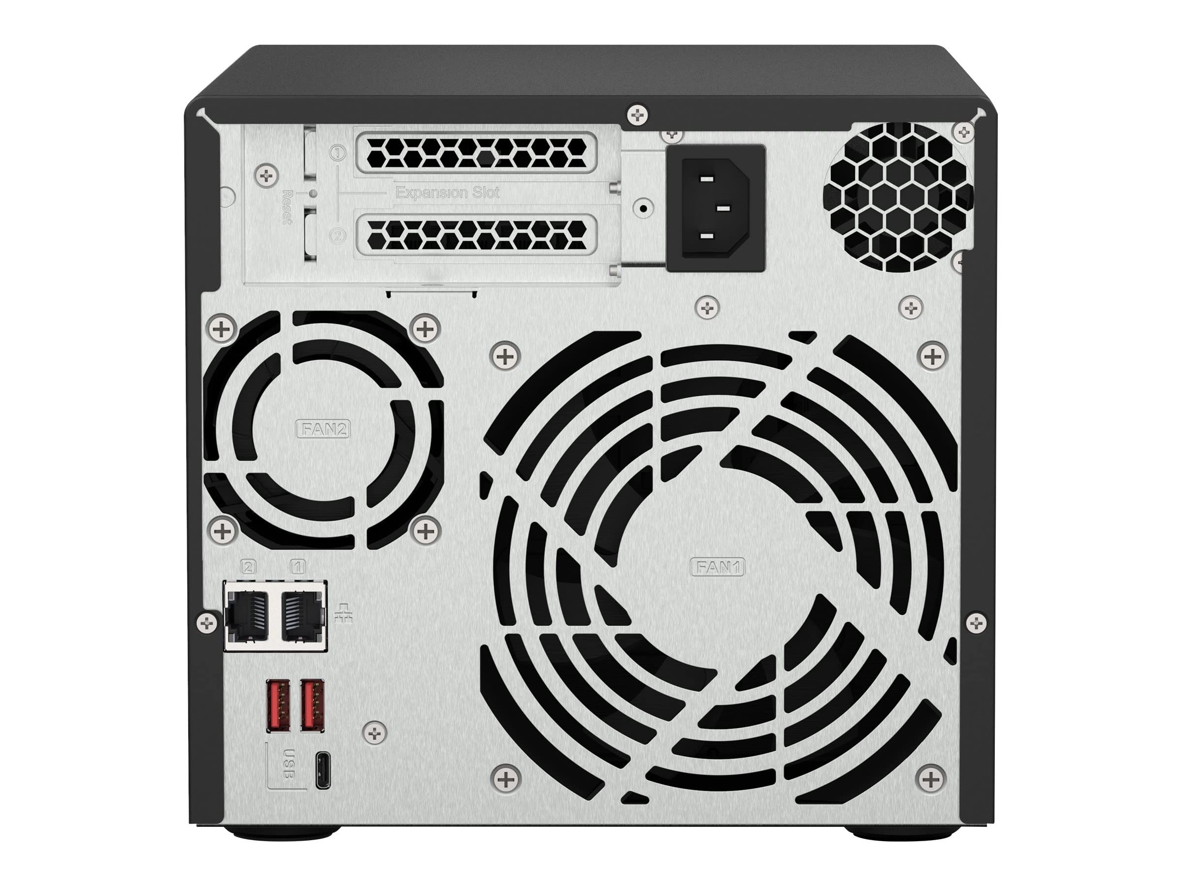 qnap-ts-473a-serveur-nas-tower-4-baies-amd-ryzen-v1500b-noir image 4